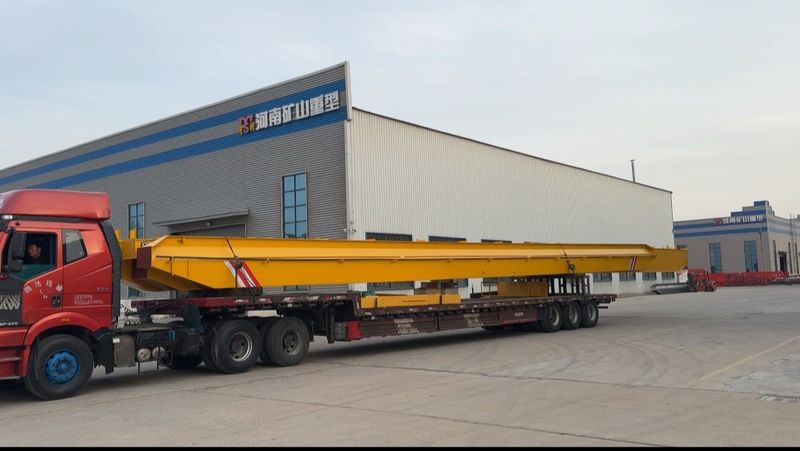 電動葫蘆橋式起重機 LH10t-27.95m 電動單梁起重機 LD5t—23.3m 制作完成，發往浙江省金華市交付客戶使用