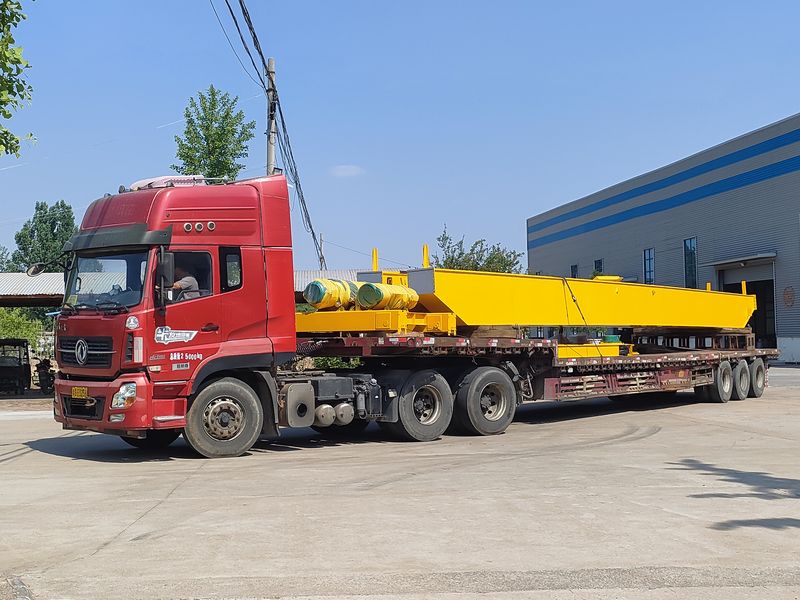 電動葫蘆橋式起重機  LH16/5t-16.4m 制作完成，發往湖南交付客戶使用。