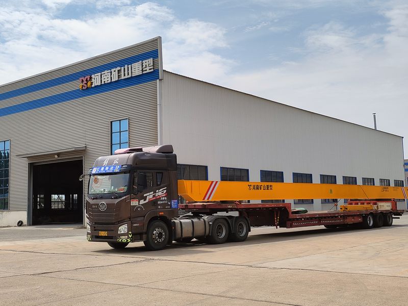 電動單梁起重機 HD5t—22.5m 制作完成，發往江西南昌交付客戶使用。